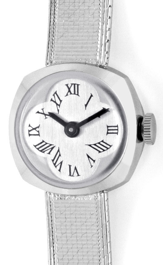 Foto 2 - Loridal Damen-Armbanduhr, 18 Karat Weißgold Handaufzug, U1592